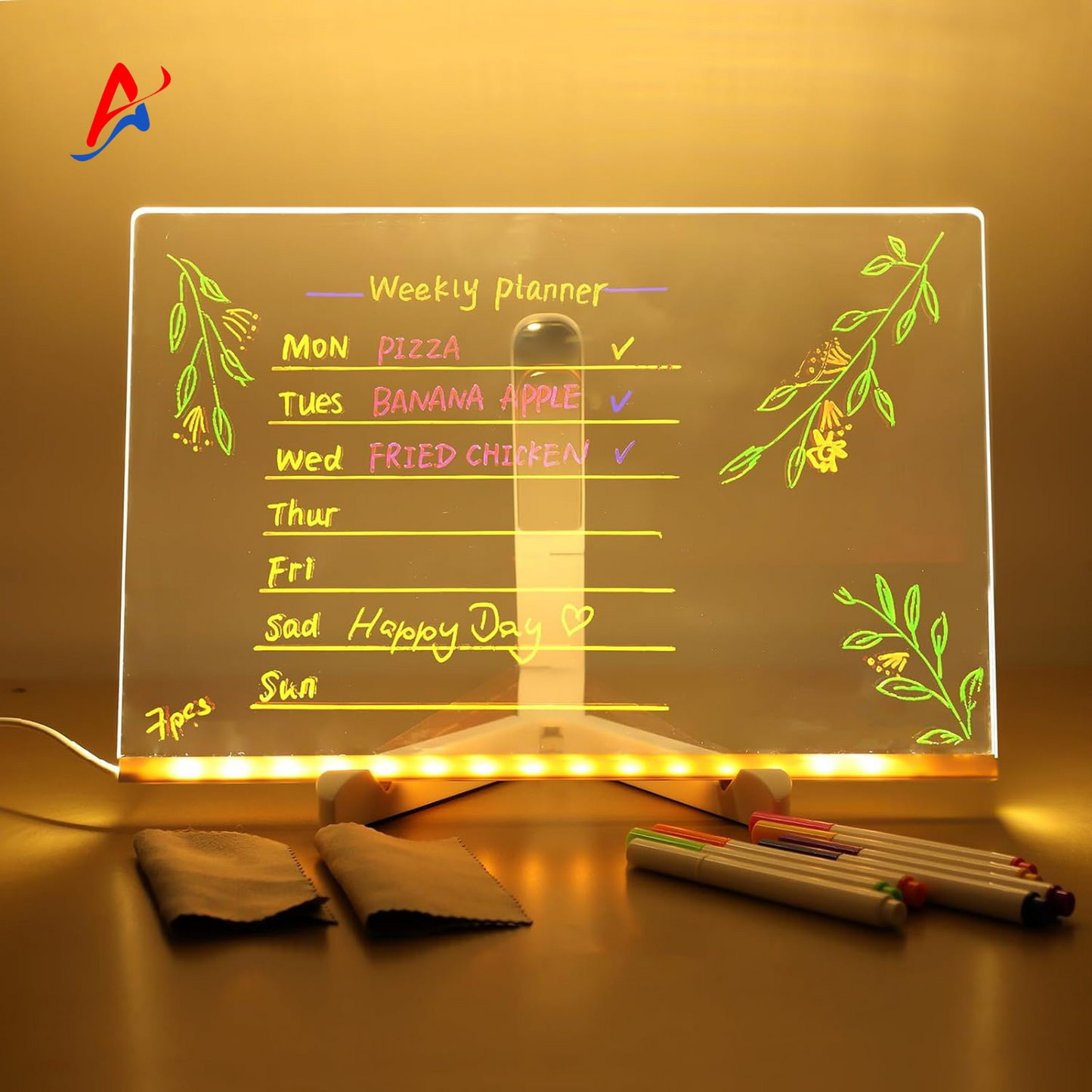 Message Board DIY Acrylic Lamp