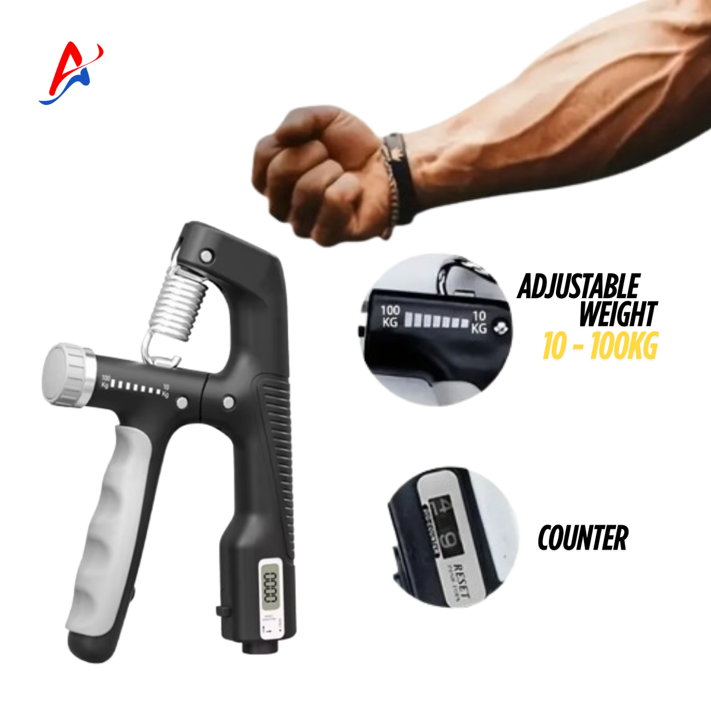 10–100KG Adjustable Gripster