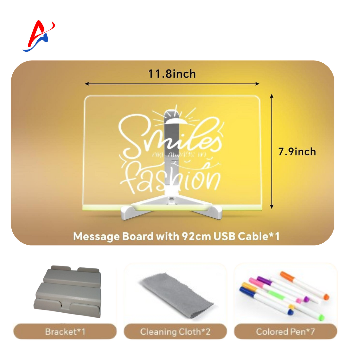 Message Board DIY Acrylic Lamp