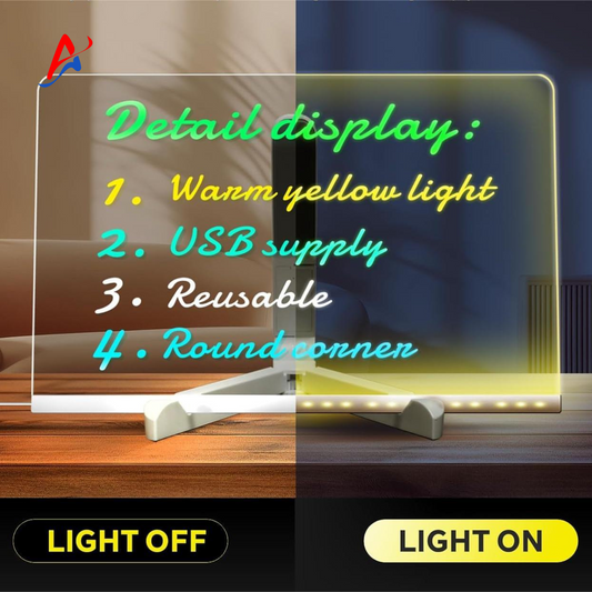 Message Board DIY Acrylic Lamp